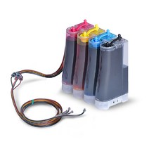 잉크타임 S HP1510 HP2540 HP2050 HP3050 HP61 에어무빙 무한공급기 DIY 300ml, 혼합색상, 1세트