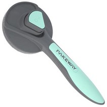 펫스츄리 반려동물 원터치 슬리커 브러쉬 193 x 77 mm T9, 민트