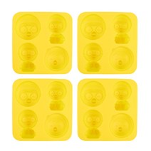 릴팡 뽀로로 실리콘 아이스 트레이 4p, 혼합색상