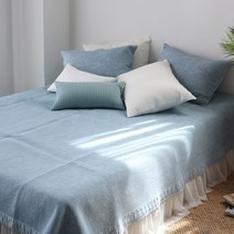 풍기인견 패드 겸 여름이불, 블루