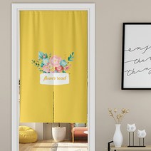 마켓A 그리너리 절개형 하프커튼