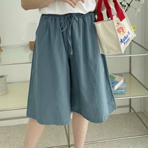 슈가펀 여성용 하니아 5부 밴딩 팬츠