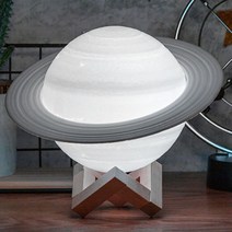 라도스트 16색 LED 행성 무드등 12cm