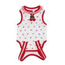 세이펫 고양이 반디 중성화 드레스, 레드체리