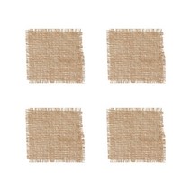 대한 린넨 황마 티코스터 4p, E타입