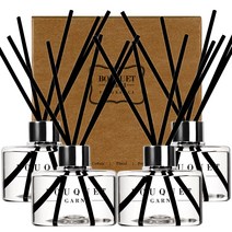 부케가르니 디퓨저 101 200ml x 4p, 소프트코튼