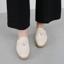 잠비 여성용 포니 장식 뮬 블로퍼