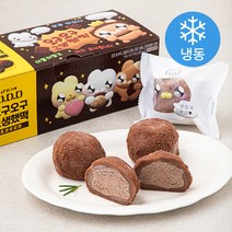 빙그레 디디디 오구오구 고생했떡 초코우유맛 6개입 (냉동), 360g, 1개