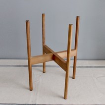 모리앤 원목 화분 받침대, 월넛