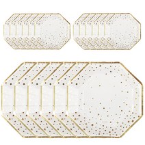JOYPARTY 파티접시 트윙클스타 골드 23cm, 6개입, 3개