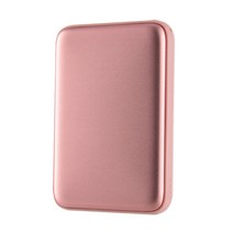 애니클리어 미니 손난로 보조배터리 5000mAh 멀티단자, PDB-HOT9, 핑크