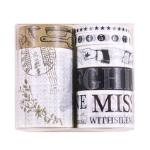 영화7 마스킹테이프 7종 세트, 영자신문, 1세트