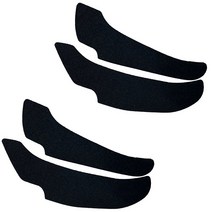 JB 자동차용품 도어커버 1열도어 2p + 2열도어 2p 세트, 모하비더마스터 (2019년 9월), 블랙