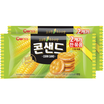청우식품 콘샌드, 180g, 2개
