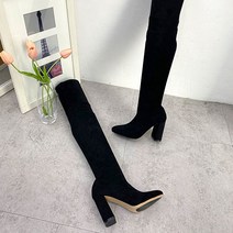 렌디 스키니 니하이 롱부츠 9cm 176