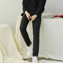 플레이즈 남성용 실리콘 베이직 스트레이트 슬랙스