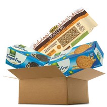 구욘 슈가프리 통밀 초코 다이제스티브 270g + 슈가프리 통밀 다이제스티브 400g + 크릭 통밀 크래커 250g, 1세트