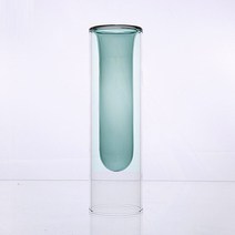리버그린 컬러 이단 시험관 화병, 그린