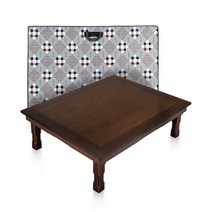 남원목기 창공 엔틱 직교자상 75 x 90 cm + 3중 누빔 전용 상버커, 갈색