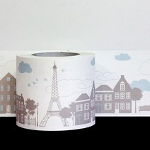 데코 몰딩 띠벽지 HT-20983, 파리를 거닐다