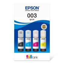 엡손 정품잉크 T00V670, 검정, 청록, 노랑, 진홍, 1세트