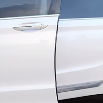 오토크루 크롬몰딩 도어가드 스트랩 10m AC-P2, 크롬블랙, 1개