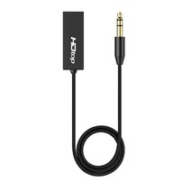 에이치디탑 USB TO AUX 오디오 전용 차량용 무선 블루투스 케이블 HT-A500, 블랙