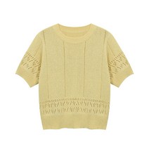 탱커스 여성용 라운드 페이즐 니트