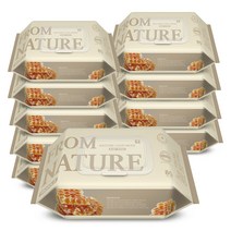 네이쳐러브메레 프럼네이쳐 프로폴리스 물티슈 캡형, 80매, 10팩