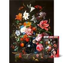 정원을 담은 화병 직소퍼즐 PG1022, 1000피스, 혼합색상