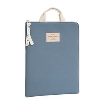 아이코닉 코트니 A4 노트북 파우치, INDI BLUE