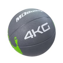 핸드프린팅 메디슨볼 Grey + Green MD-1251, 4kg