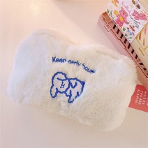 Keep early hours 복실복실 파스텔 파우치