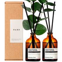 부케가르니 나드 보타니컬 아로마 디퓨저 100ml x 2p + 유칼립투스, 블랙체리