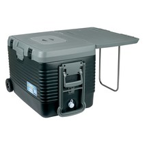 코스모스 캠핑테이블 아이스박스 바퀴형, 혼합색상, 55L