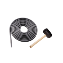 오마이남친 풍절음차단 문콕방지 도어 몰딩 10m + 고무망치 세트, 블랙(도어 몰딩), 1세트