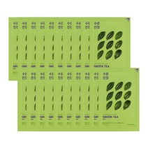 홀리카홀리카 퓨어 에센스 마스크 시트 녹차 23ml, 1개입, 20개