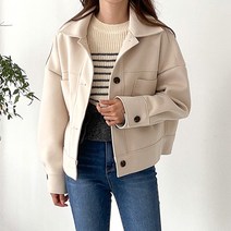 부루앤쥬디 여성용 루즈핏 클라라 자켓
