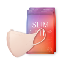 CLA 슬림핏 KF94 라이트패키지 보건용 컬러 새부리형 중형, 25개입, 2개, 블러쉬베이지