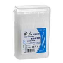 오픈스페이스 일회용 휴대 치간칫솔 화이트, 1개, 200개입