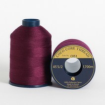 코튼빌 코아사 고급 미싱 재봉실 45수 2합 2p, 1700m, C051