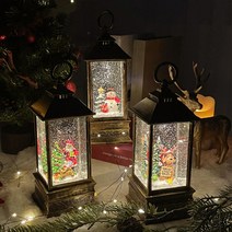 진심디자인 아몰 엔틱 골드 스몰 사각램프 오르골, 03 아몰램프 댕댕돌프