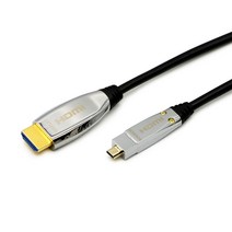 마하링크 하이브리드 광 HDMI to Micro HDMI Ver2.1 8K 케이블, 1개, 20m