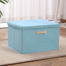 닌샵 패브릭 보관함, 블루, 1개