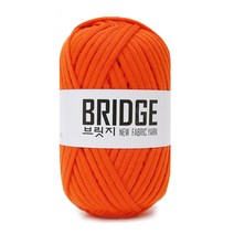 니뜨 브릿지 뜨개실 80g, 213 오렌지, 1개