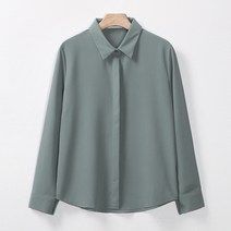 레몬소울 맥드리 찰랑 카라 블라우스