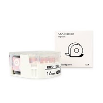 로드메일코리아 MAKEiD 라벨테이프 라벨지 16mm, 비둘기 패턴(RMS-16A6), 4m