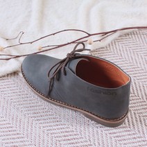 르본디 수제 레이스업 플랫 워커 2.5cm