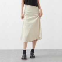 플레어 롱 스커트