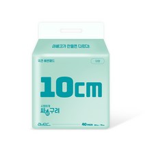 아베크 반려동물 10cm 싸시구려 배변패드 40p, 1개